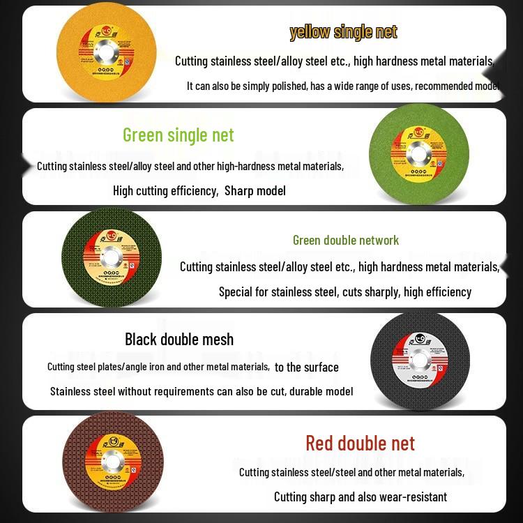 100mm Metal & Stainless Steel Grinding Wheel and Polishing Disc for Angle Grinders