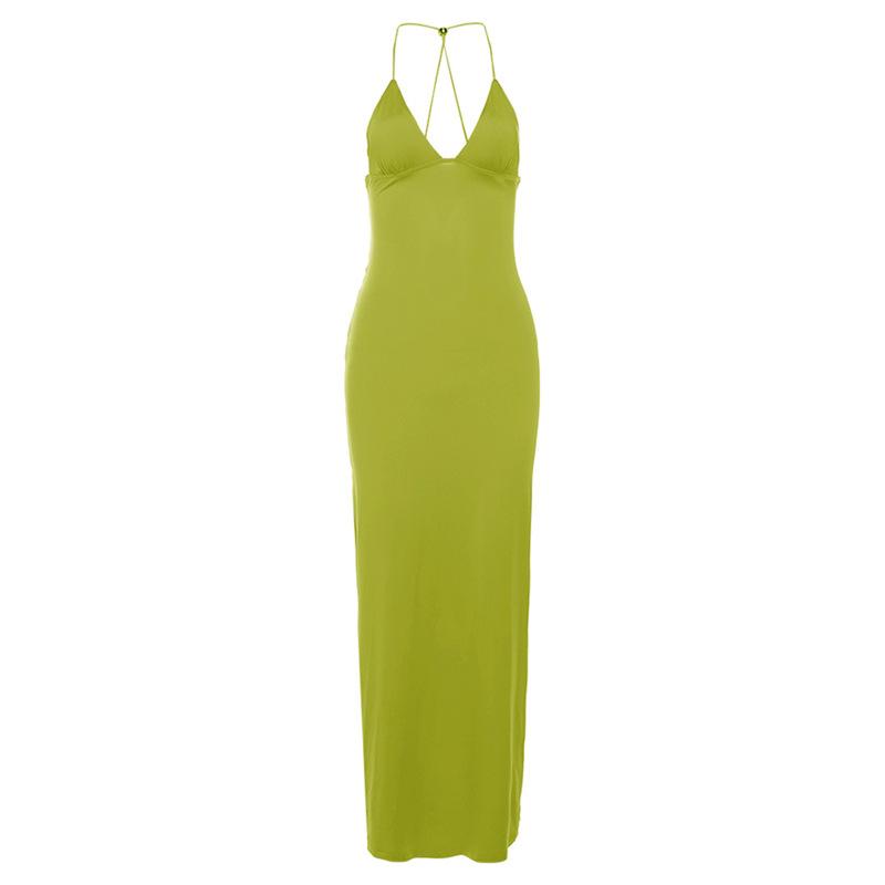 Elegantné Butterfly Women Maxi Šaty Úzke šaty s potlačou Šaty na chrbte Popruhy V Neck Ohlávka Bodycon Hot Girls Club Párty Vestidos Párty šaty Y2k Šaty Župan