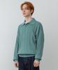 MINAV Maxi Cable Collar Knit [Emerald Green]