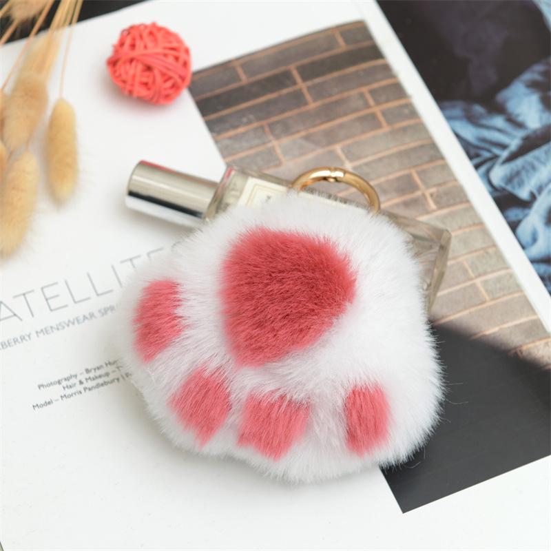 Kitten Paw Plush Toy: Cute Children's Doll, Pendant Gift, Car Keychain Accessory