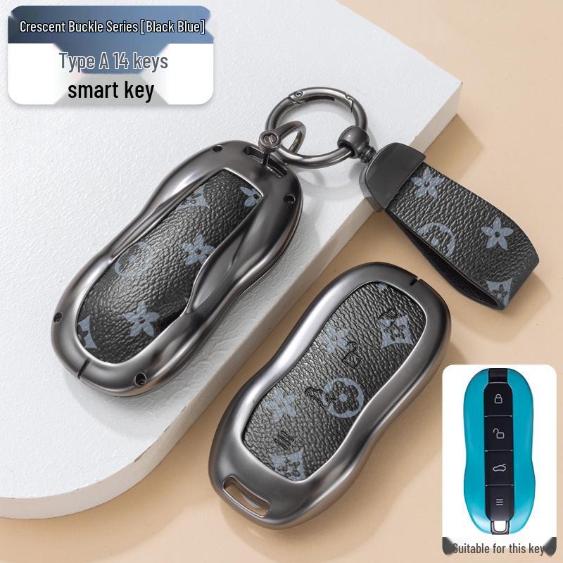 Compatible Metal Shell Key Case for Xiaomi SU7 2024 7Pro/MAX - Full Coverage Buckle Design for Men & Women