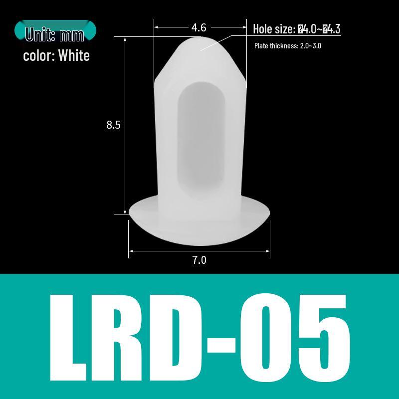Cloud Science Nylon Rivet LRD-04: Simple PC Board Fixing Buckle with Expansion Nail