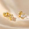 Zirconia Ear Cuffs, Earrings, And Ear Pendants For Women, Fashionable And Versatile, Niche Style