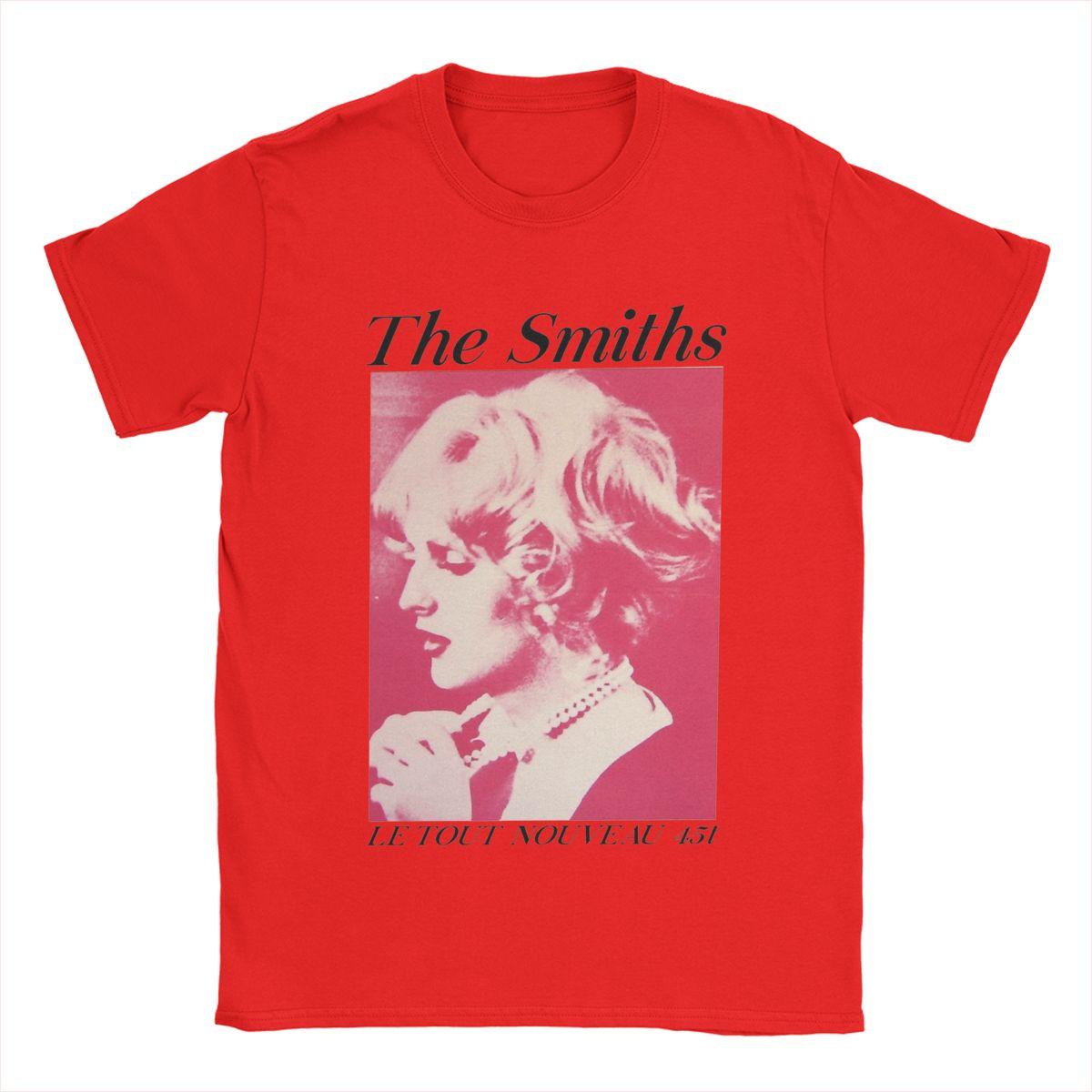 Футболки Smiths Le Tout Nouveau 45t, мужские футболки из чистого хлопка, забавные футболки с круглым вырезом, футболки с коротким рукавом, лето S
