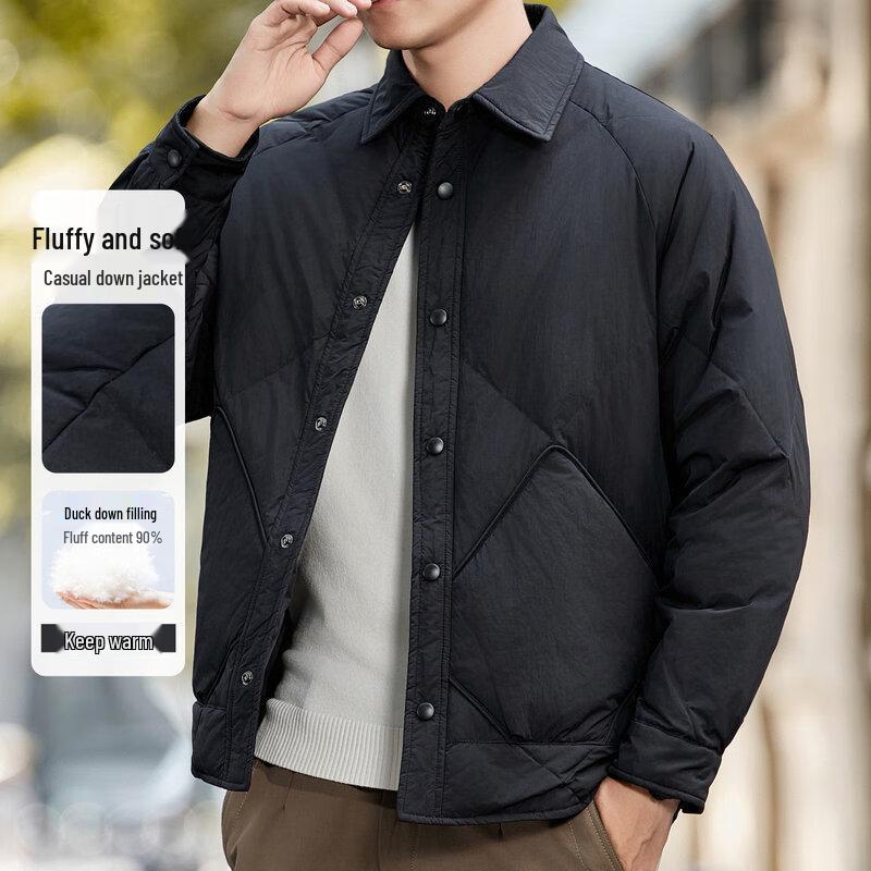 FAPAI.EC Men s Warm Windproof Down Jacket 3XL