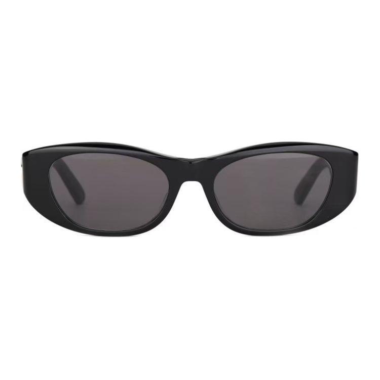 Dior Oval Frame Sunglasses Women sunglasses Black 30MONTAIGNE-S9U-10A0