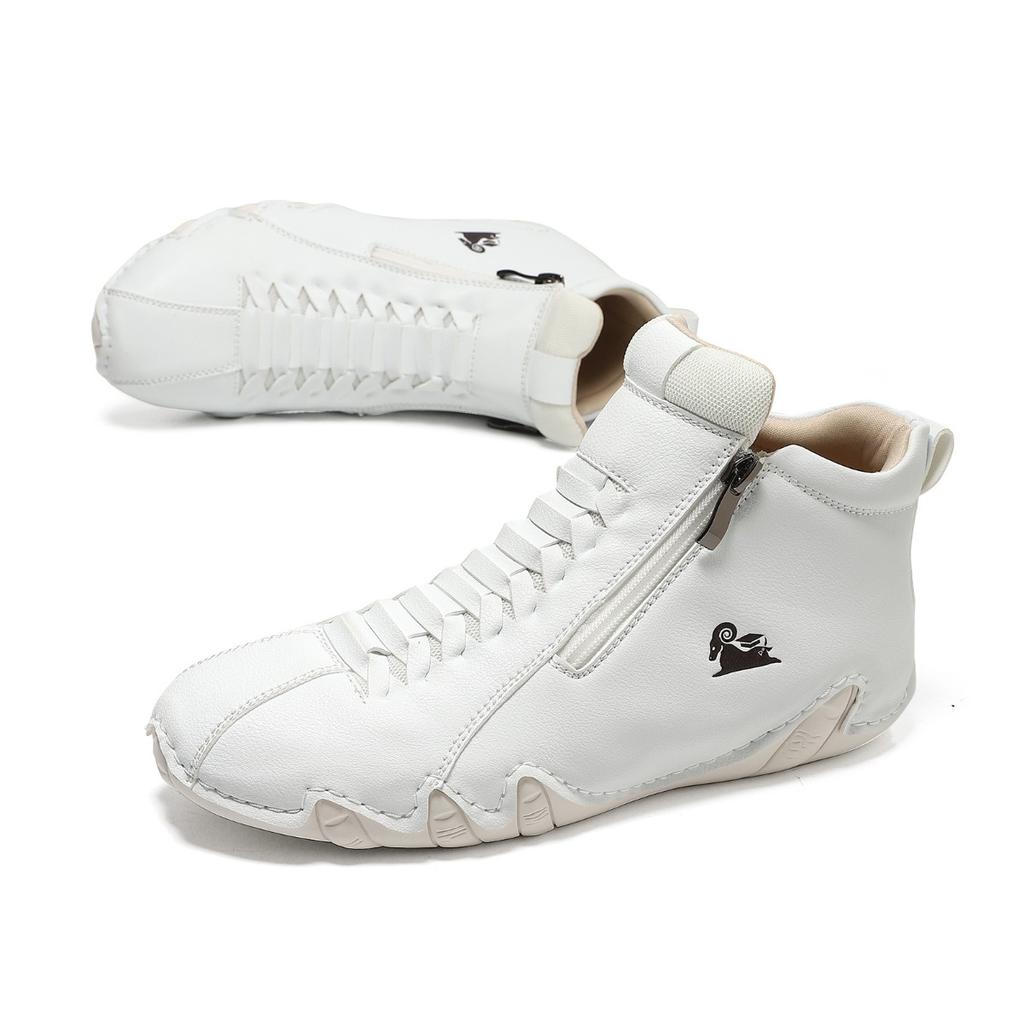 Men's and Women's Handmade Stitched Women's Shoes with Cow Tendon Soft Sole, Autumn and Winter Flat Sole, Single Shoes, Casual Shoes