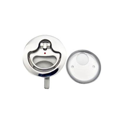 2Pc Marine Grade Stainless Steel 316 Cam Latch Flush Pull Deck Latch Lift Handle