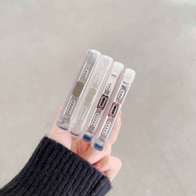 Husa de telefon cu model de carcasa galvanizata pentru Iphone 13 Pro Max 12 7 8 Plus Xr Xs Max Husa de protectie moale Imd pentru Iphone 11 Funda