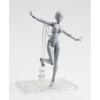 Tamashii Nations S.H. Figurearts Body-chan DX Set Gray Color Ver. Movable Figure 135mm ABS PVC