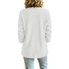 Women's Casual Denim Cardigan Jacket Open Front Long Sleeve for Everyday Wear