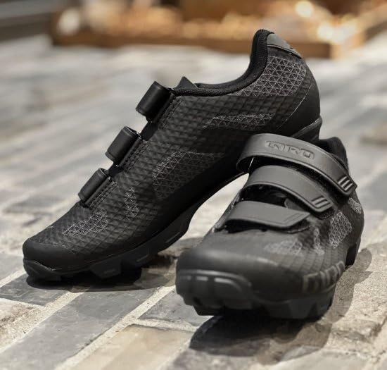 GIRO RANGER Bicycle Cycling Dirt Shoes, XC Style, Black, EU Size 41 (Approx. 26cm), Lightweight Mesh Material, Non-Slip [Official Japanese Product]