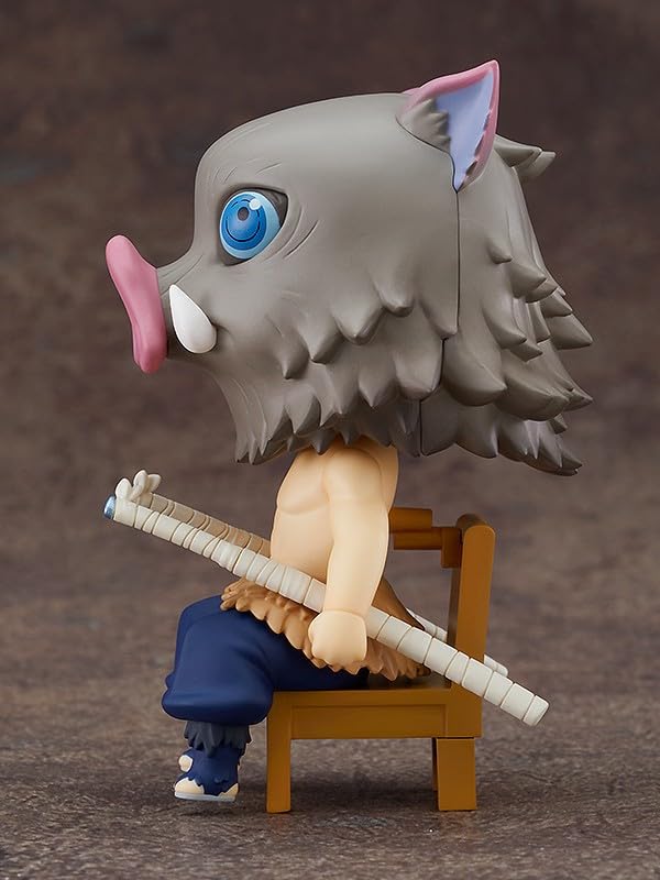 Nendoroid Demon Kimetsu No Yaiba Hashibira Inosuke Plastic Painted Movable Figure Swacchao! Slayer Non-scale