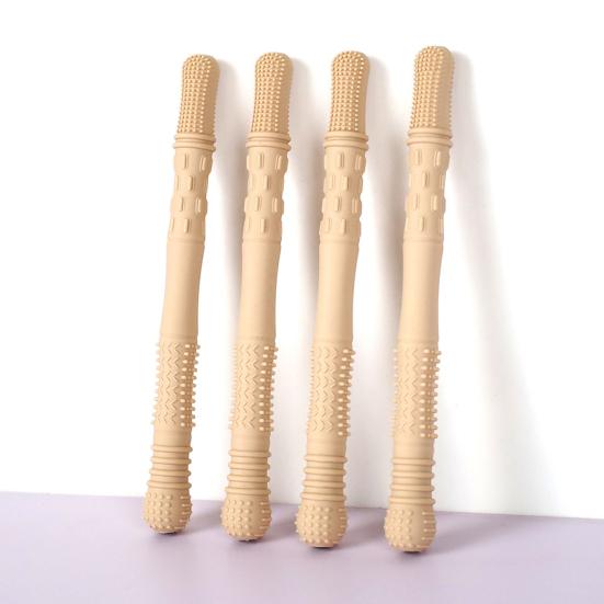 4 buc silicon chew stick alimentar grad BPA gratuit reutilizabil stres relief senzorial oral motor stick masticabil jucărie pentru nevoi speciale chewers