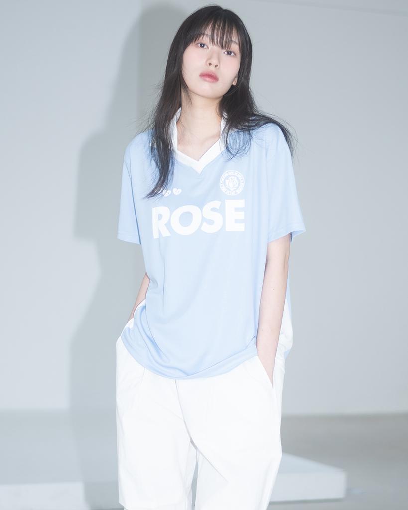 HAVISM Rose Soccer Uniform S/S Tee(Sky Blue)