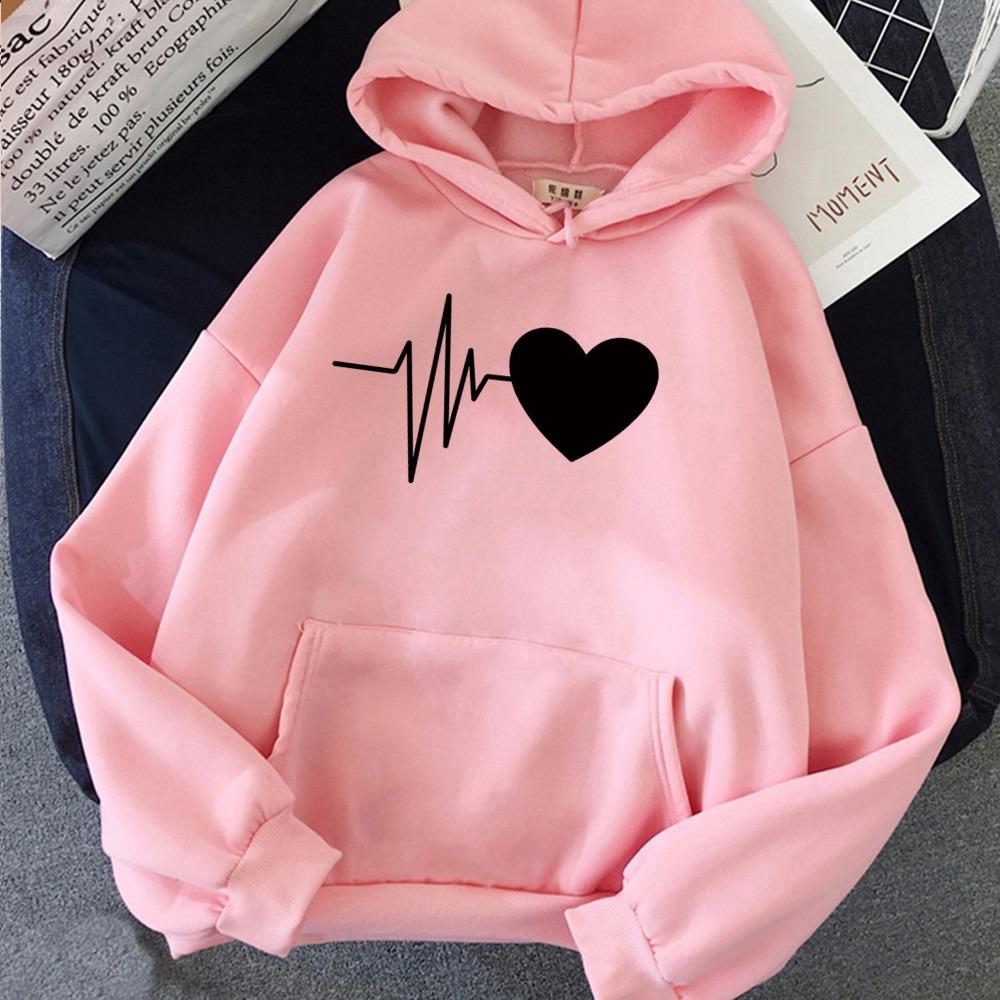 Autumn and Winter New Creative Letter European and American Men's and Women's Hooded Sweater