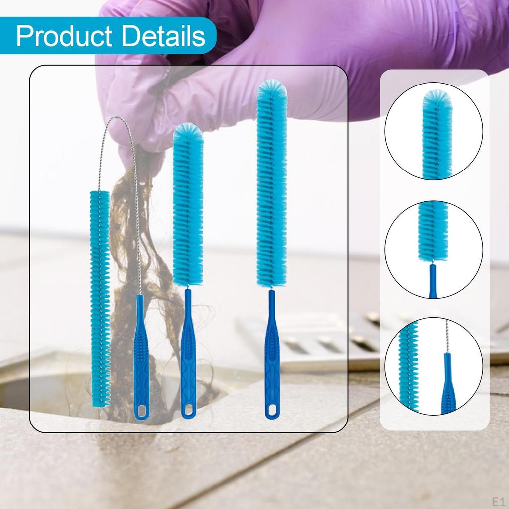 Drain Cleaning Brush Set Gift Multifunction Tool Pipe Cleaner for Water Pump