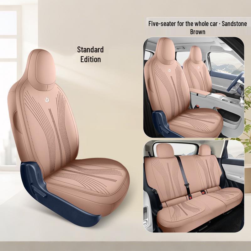 Leapmotor A10 Suede Seat Covers: 26 Models, All-Season Breathable Saddle Pad Car Cushions