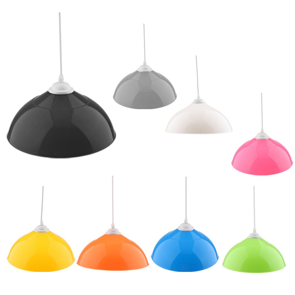 Pendant Lights Fixture PVC Chandelier Shade Modern Semi-circular Lamp Cover for Corridor Porch Cafe Use