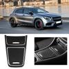 Centraal Bedieningspaneel, Koolstofvezel   Middenconsolepaneel Cover Trim voor A-Klasse CLA GLA 2013-2019 Linkshandig