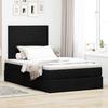 Maison Exclusive - Cadre de lit ottoman avec matelas noir 120x200cm tissu