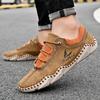 High Quality Genuine Leather Men Shoes Set foot Casual Handmade shoes Slip On Men Loafers Men Flats Moccasins Shoes Plus Size