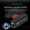 Portable 3.5mm Headphone Amplifier for Microphone Speakers Studio Grade Sound