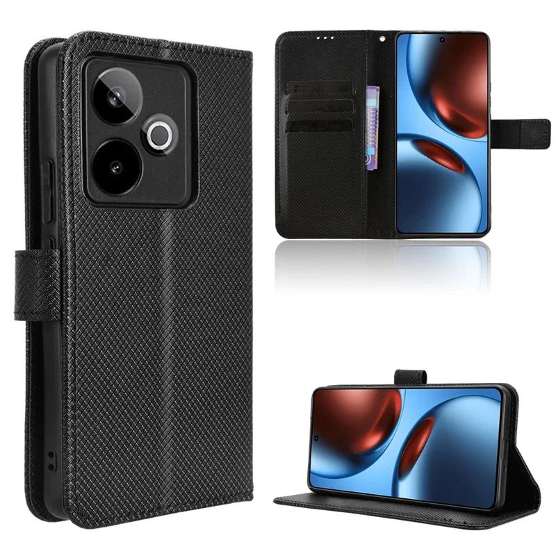Magnetic Flip Leather Shockproof Cover For OPPO Realme GT 7T Card Slot Anti Drop Stand Holder Phone Case For OPPO Realme GT 7T