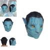 Bezaubernde Avatar The Way Of Water Latex-Kopfbedeckung