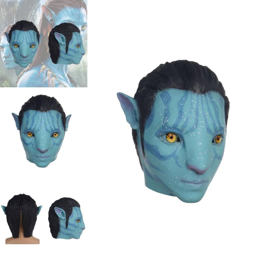 Bezaubernde Avatar The Way Of Water Latex-Kopfbedeckung