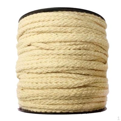 50 metri 8 fili intrecciati in puro cotone per tubazioni, corda per tappezzeria, cuscini, bordi, rifiniture artigianali