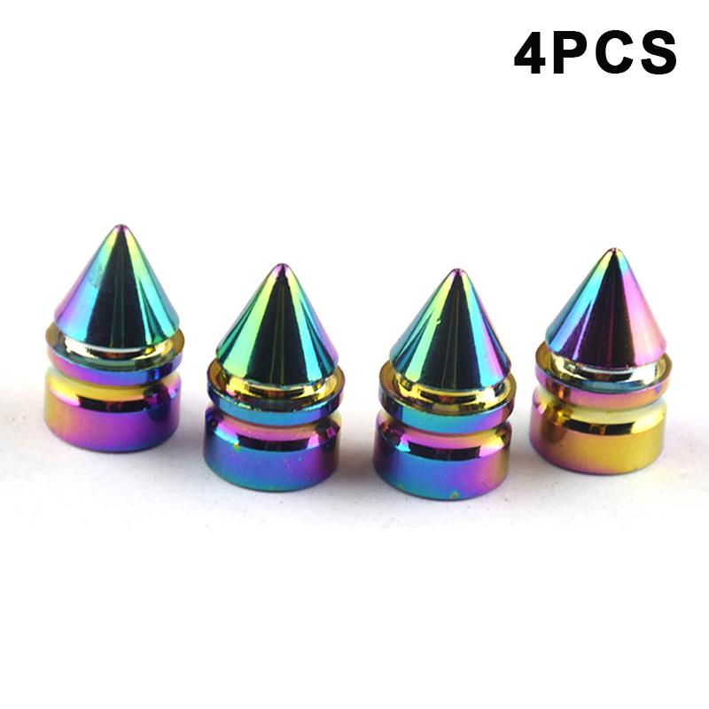 4/5Pcs Tire Valve Stem Caps Anodized Aluminum Wheel Valve Covers Accessories Universal Cars SUVs Bikes Trucks And Motorcycles‘ Stem Caps1