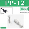 Pneumatic Quick Connect Air Hose Plug Cap PPF Series: Push-in Plastic Stopper