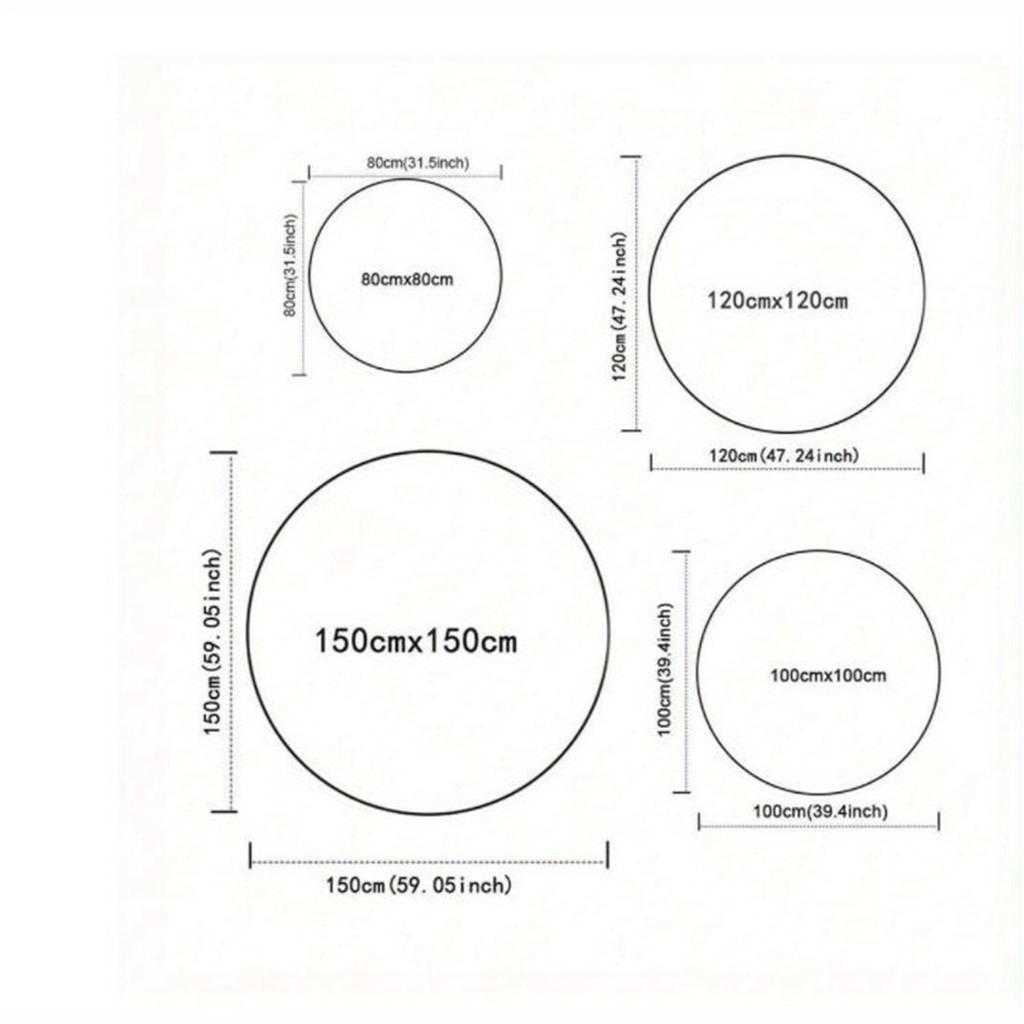 Luxuriöser Böhmischer Stil Runde Form Fußmatten Küche Flur Läufer Teppich Schlafzimmer Wohnzimmer Weicher Teppich Rutschfester Bereichsteppich