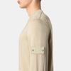 STONE ISLAND Solid Color Crew Neck Long Sleeve Sweater Men Sweater Beige K1S1551000-66S00FC-V0090