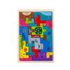 Wooden Tetris Puzzle: Early Education & Logical Thinking Toy for Kids
