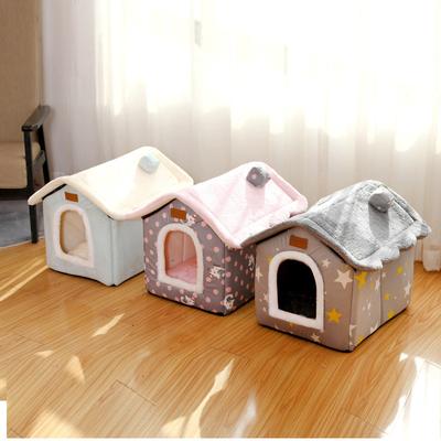 Creative Pet Litter Can Be Dismantled and Washable House Type Cat Litter Cat Dog Litter Enclosed House House Pet Supplies Are Available All Year Round