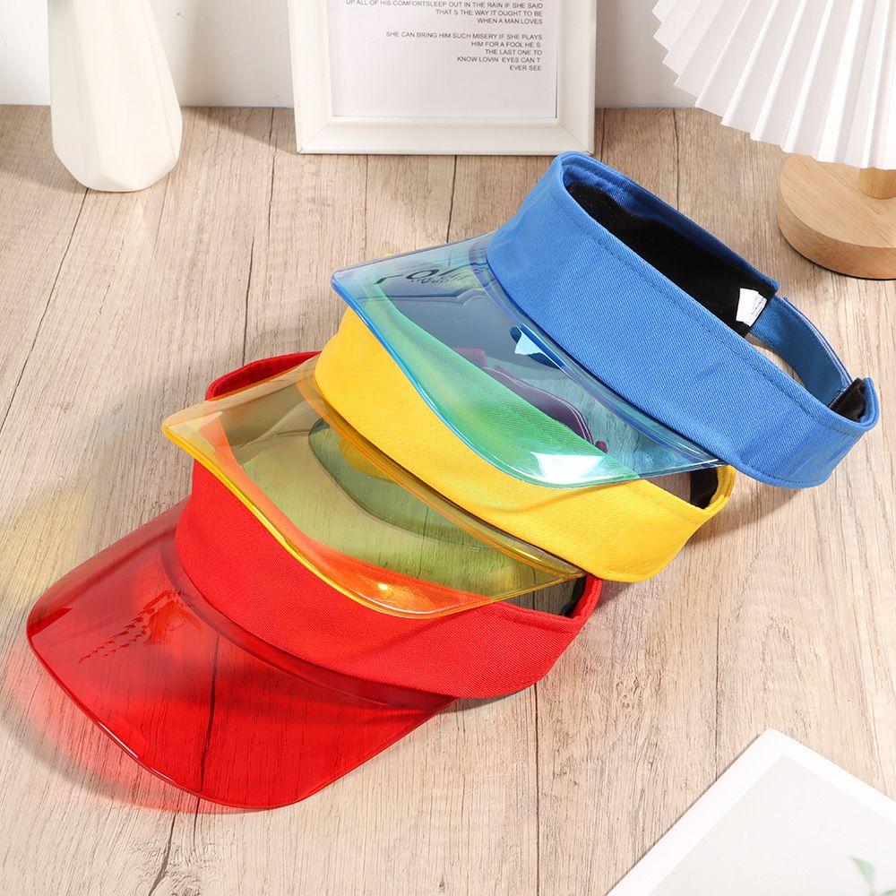 Men Women Travel Lightweight Beach Cap Sports Hat UV Protective Sun Visor