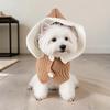 Small Dog Cat Puppy Knit Hat Cute Ruffled Winter Warm Pet Cap Outdoor Use