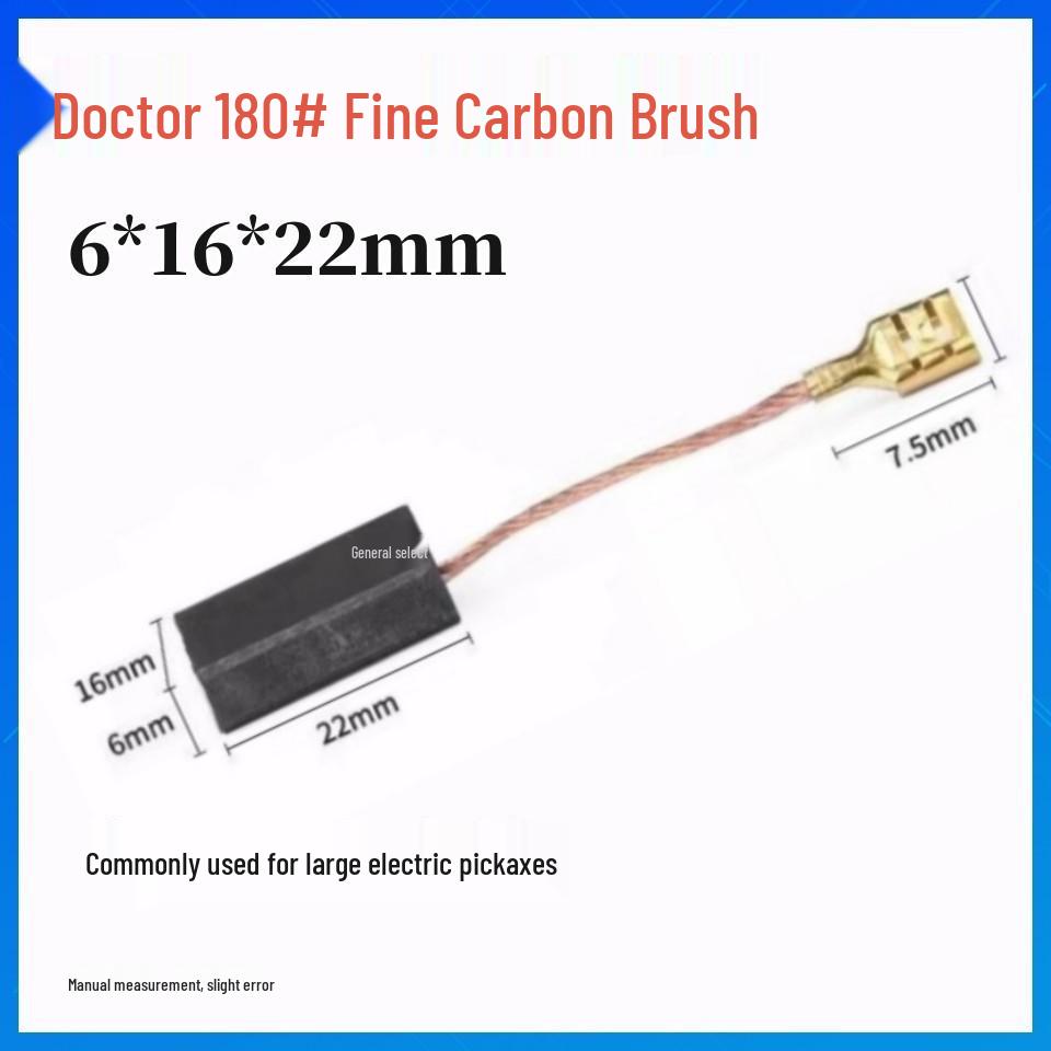 Durable Carbon Brush Set for Grinders, Drill, Hammer, Polisher, Cutter, and Picker Tools