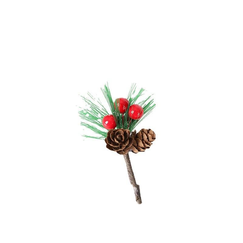 Festive Pine & Berry Cone Inserts: DIY Gift Box Accessories