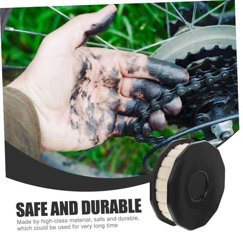 Bike Chain Oil Lubricator Tool Portable Roller Design Avoid Waste for Home Garage Bicycle Repair & Maintenance Parts