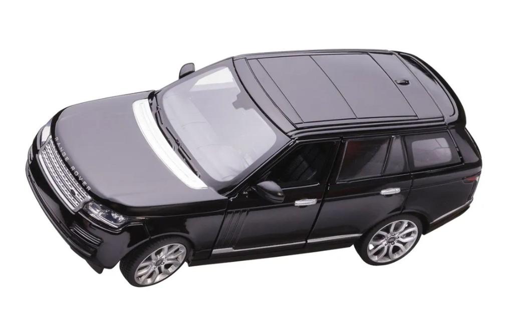 Range Rover Schwarz Auto Metallmodell Sammlermodell Maßstab 1:24