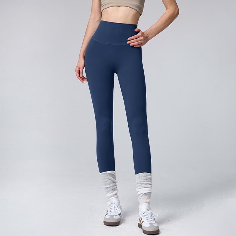 Nude Yoga Pants for Women, Spring/summer High-end Professional Tight High-waist Hip-lifting Elastic Quick-dry Sports Fitness Pants