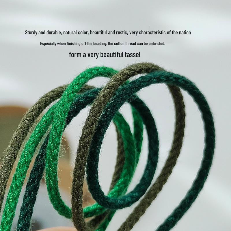 Colorful Hand-Woven Red String DIY Bracelet Materials & Accessories