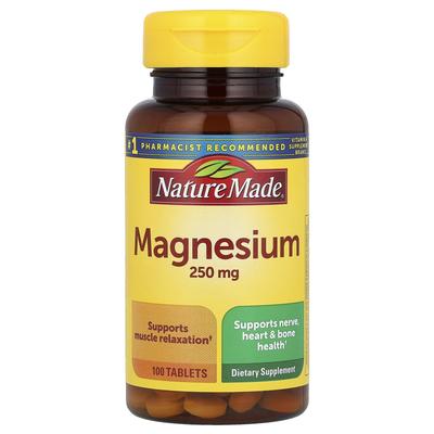 Magnesium, 250Mg, 100 Tablets