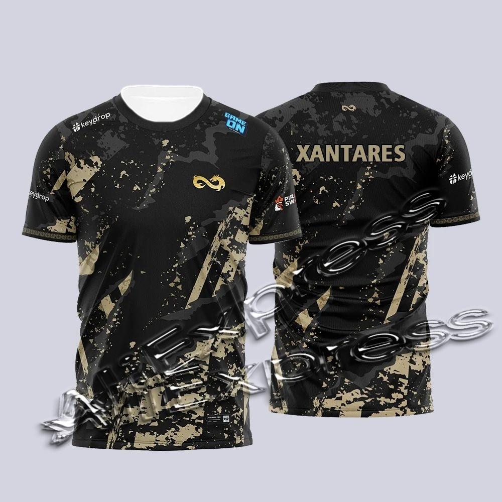 E-Sport-Team Eternal Fire 2025 Neue Trikots CS2 Major Spiel Trainingsanzüge Unisex Street Oversized Tops Grafik-T-Shirts
