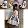 Knit Hat For Women With Vintage Houndstooth Pattern And Warmth For Autumn Winter Fashion