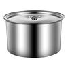Ruhan Stainless Steel Round Condiment Pot with Lid