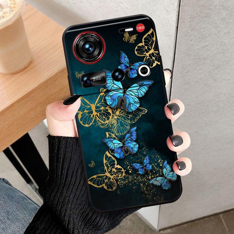 For ZTE Nubia Z70S Ultra 5G Case Luxury Soft TPU Silicone Back Cover For Nubia Z70 Ultra Protective Shells Z70 S Z70Ultra Fundas